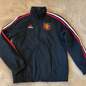 Manchester United Adidas reversible anthem jacket, Kids Medium
